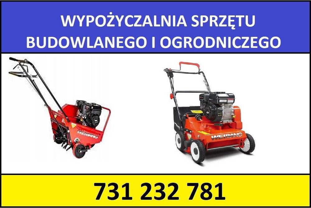 Wertykulator , Aerator rurkowy Wynajem