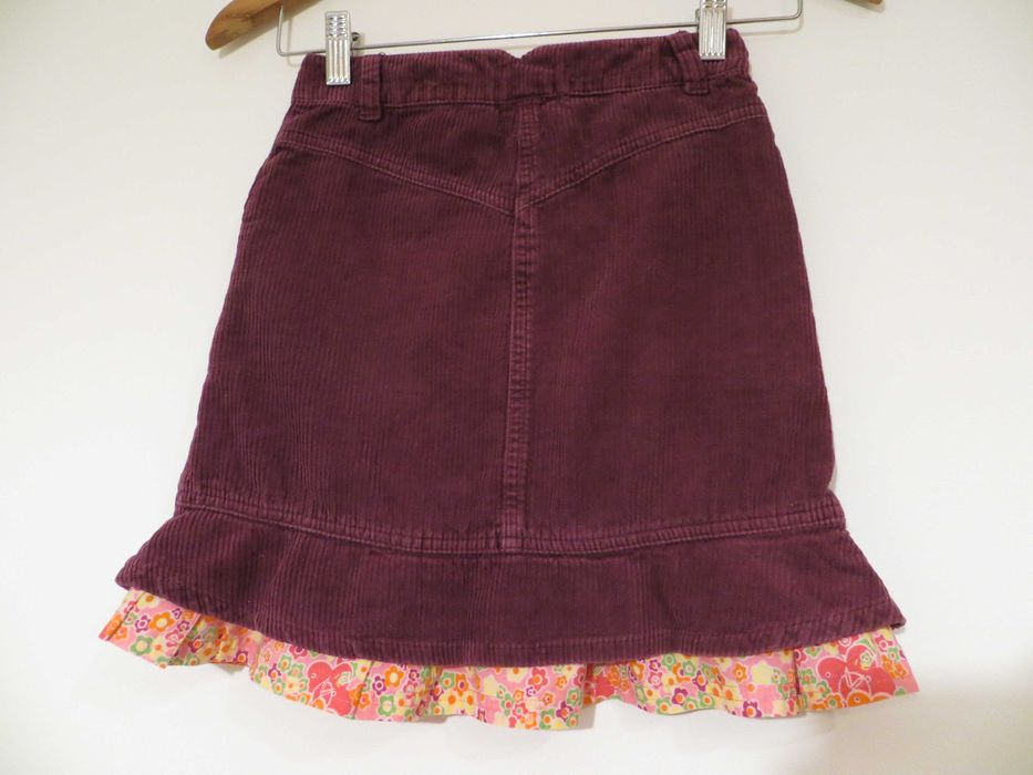 Spódniczka sztruksowa 122 Giggy fioletowa 5.10.15