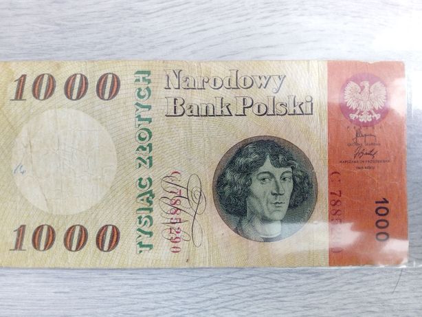 Polska - 1000 złotych 1965