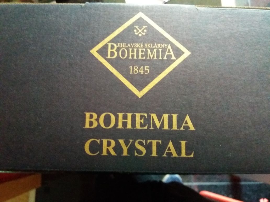 Copos cristal Boémia