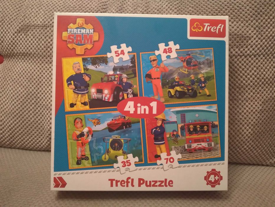 Strażak Sam trefl puzzle