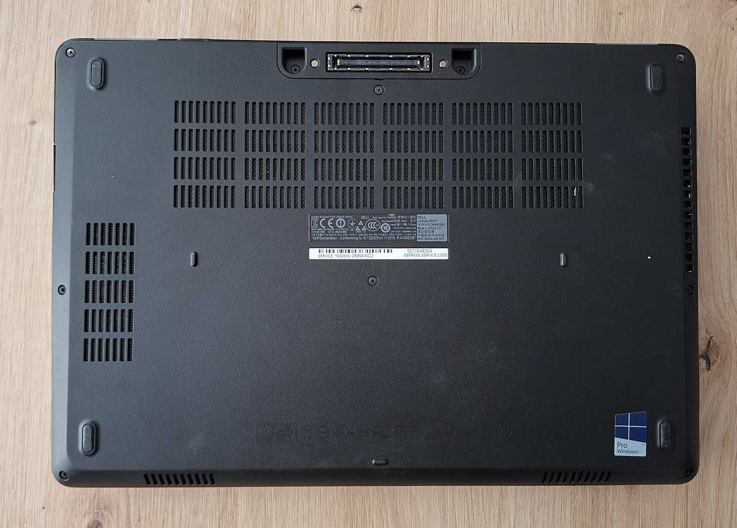 Laptop Dell Latitude 5470 Core i5-6300U 256 GB SSD 8GB DDR4 Win10