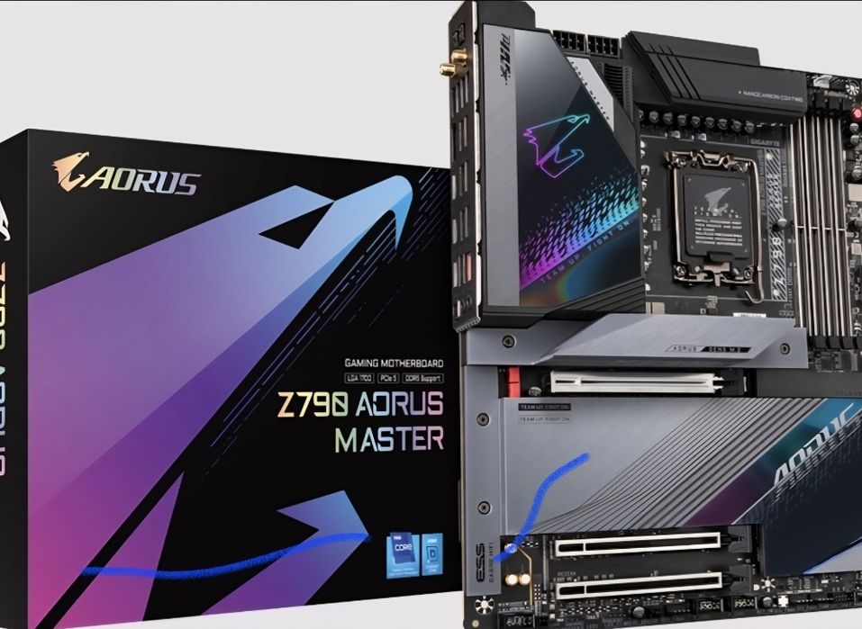 Płyta główna gigabyte z790 aorus master + 13900k