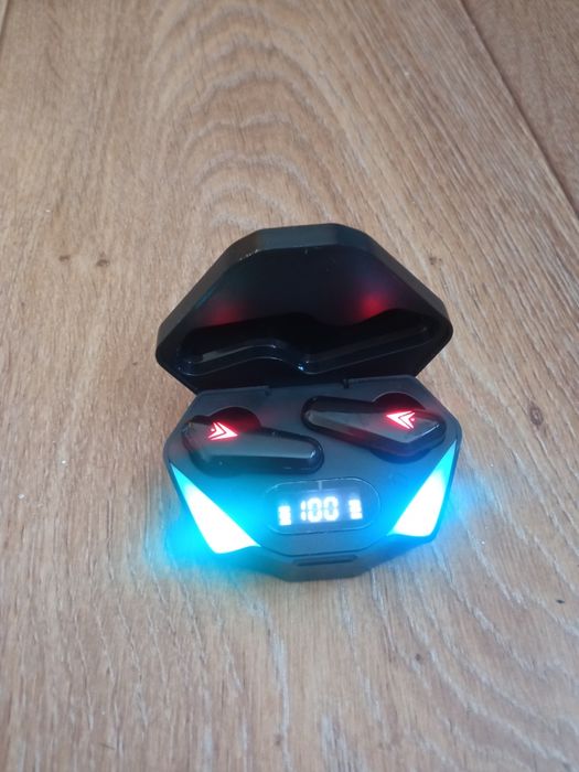 Бездротові геймерські Bluetooth навушники з підсвіткою