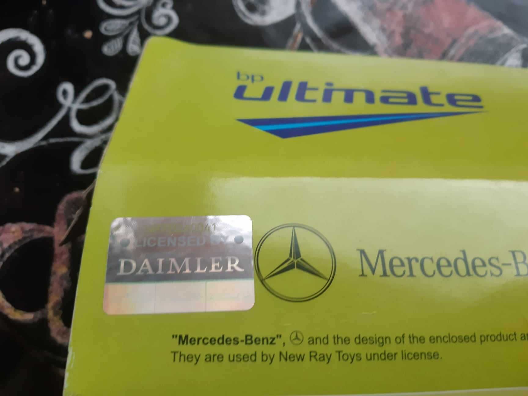 Cysterna Metalowa Mercedes BP na licencji Daimler