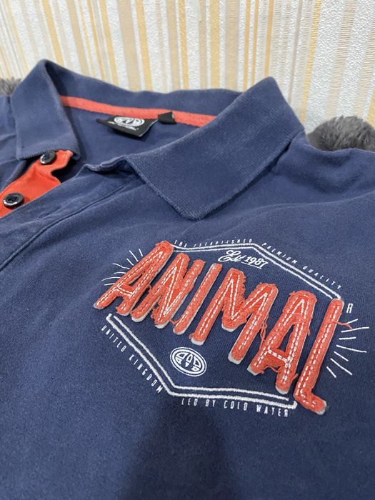 Поло від Animal з принтом