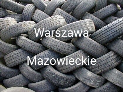 Odbiór Utylizacja zużytych  Opon Warszawa . Mazowieckie