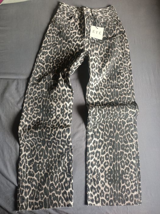 Нові леопардові джинси