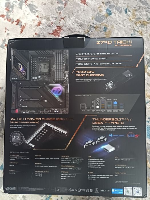 Продам материнську плату ASRock Z790 TAICHI.
