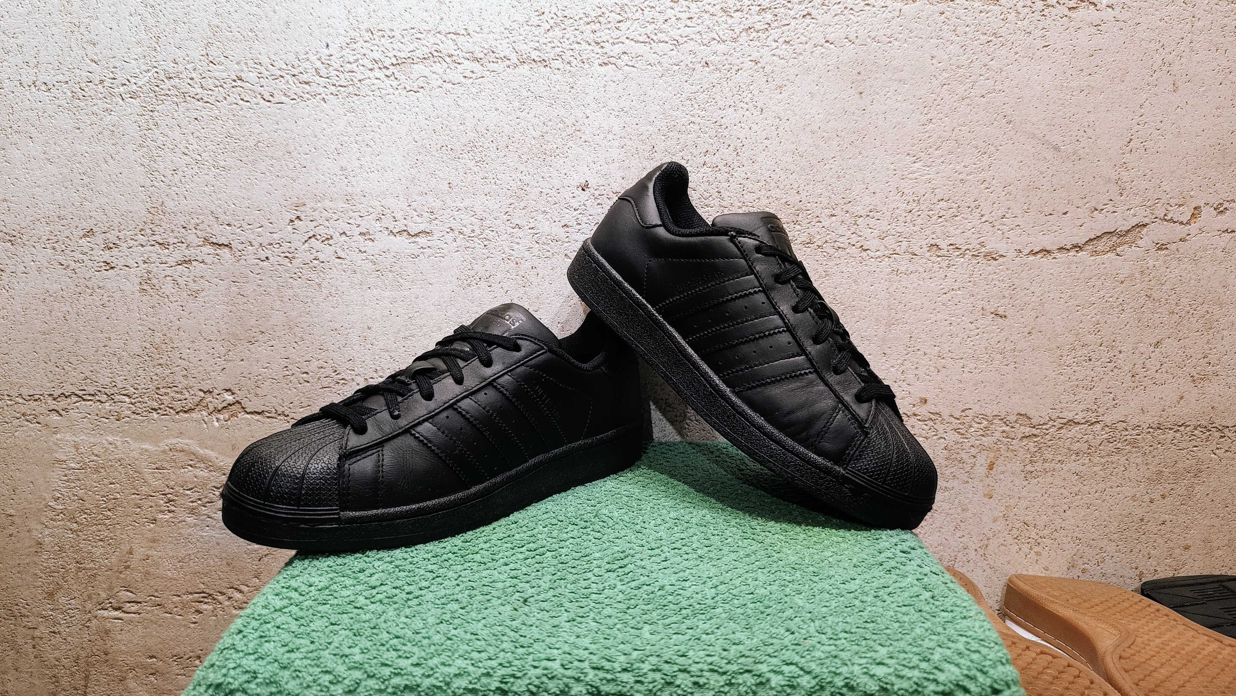 Damskie sneakersy ADIDAS SUPERSTAR FOUNDATION r.38 2/3 skóra stan bdb