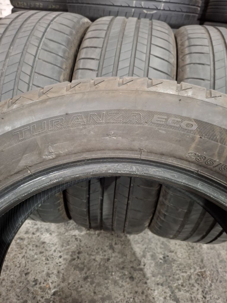 Літні шини б/у 235/55 R18 100V Bridgestone Turanza eco (склад європа)