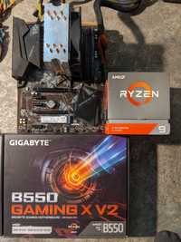 Ryzen 3900x+b550 gaming x v2+ddr4 3200+охлад
