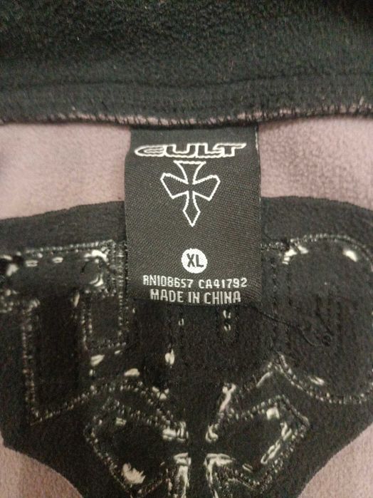 Мужская легкая куртка Cult на флисе