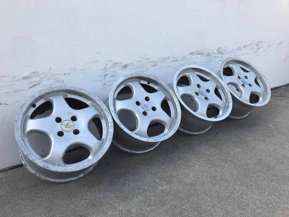 Jantes SM em 16 4x100 com aba originais
