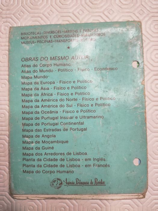 Mapa, Planta de lisboa