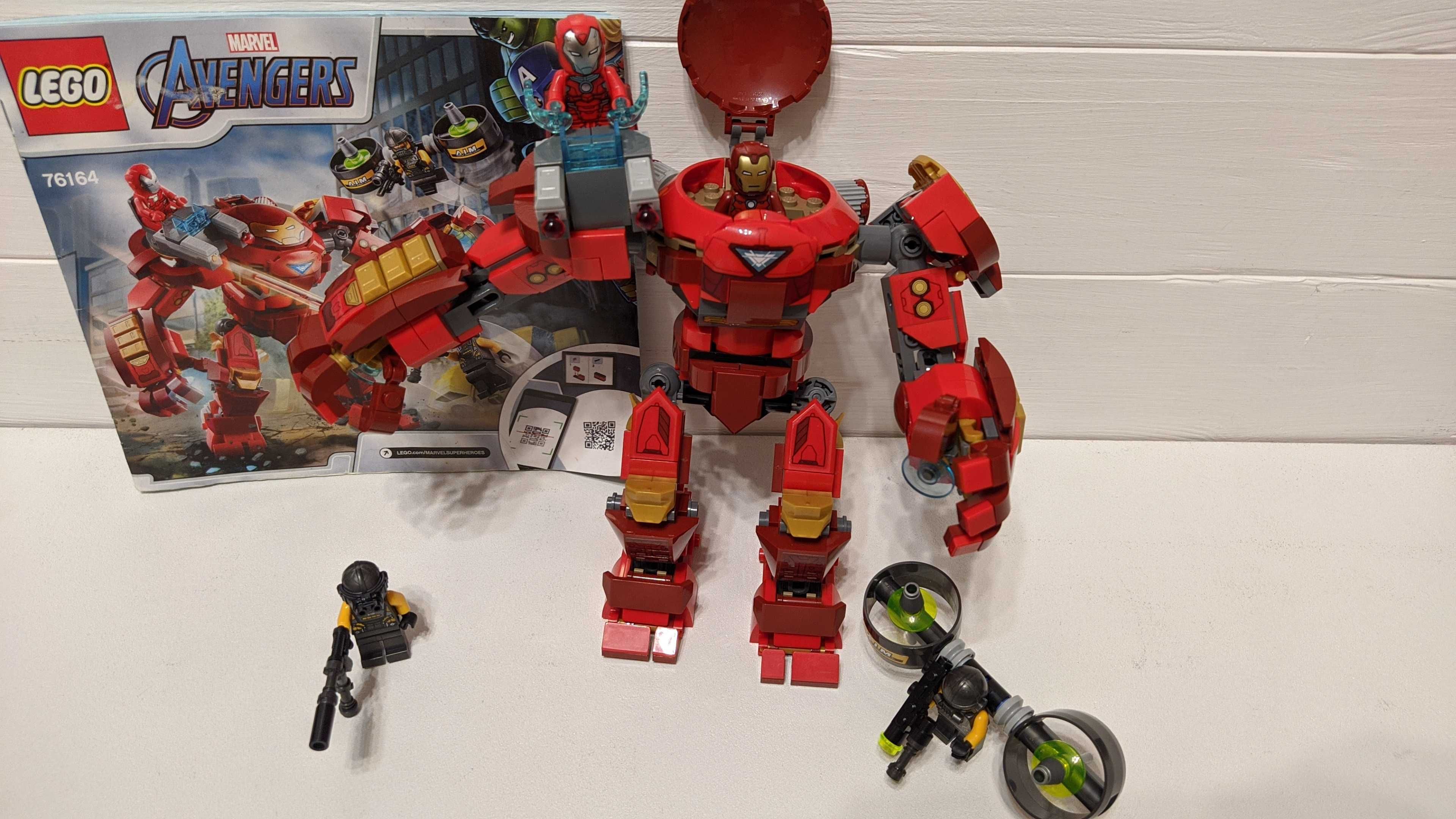 LEGO Avengers 76164 Халкбастер проти агента А.І.М. (оригінал 100%)