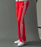 spodnie dresowe adidas Red Straight Firebird 3 Stripe Straight S