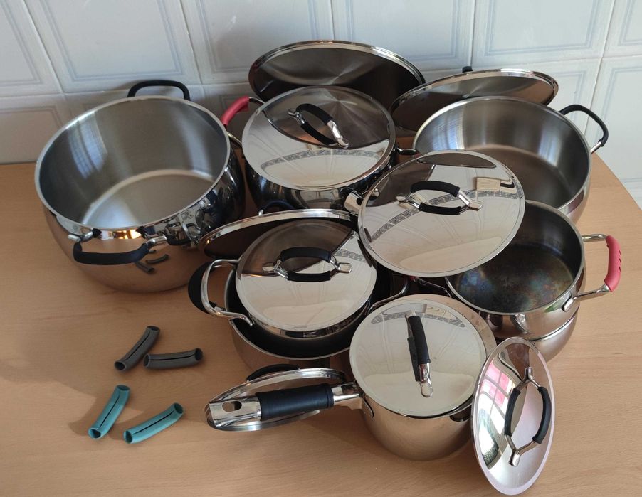Trem Cozinha 8 Peças Aço Inoxidável Silampos