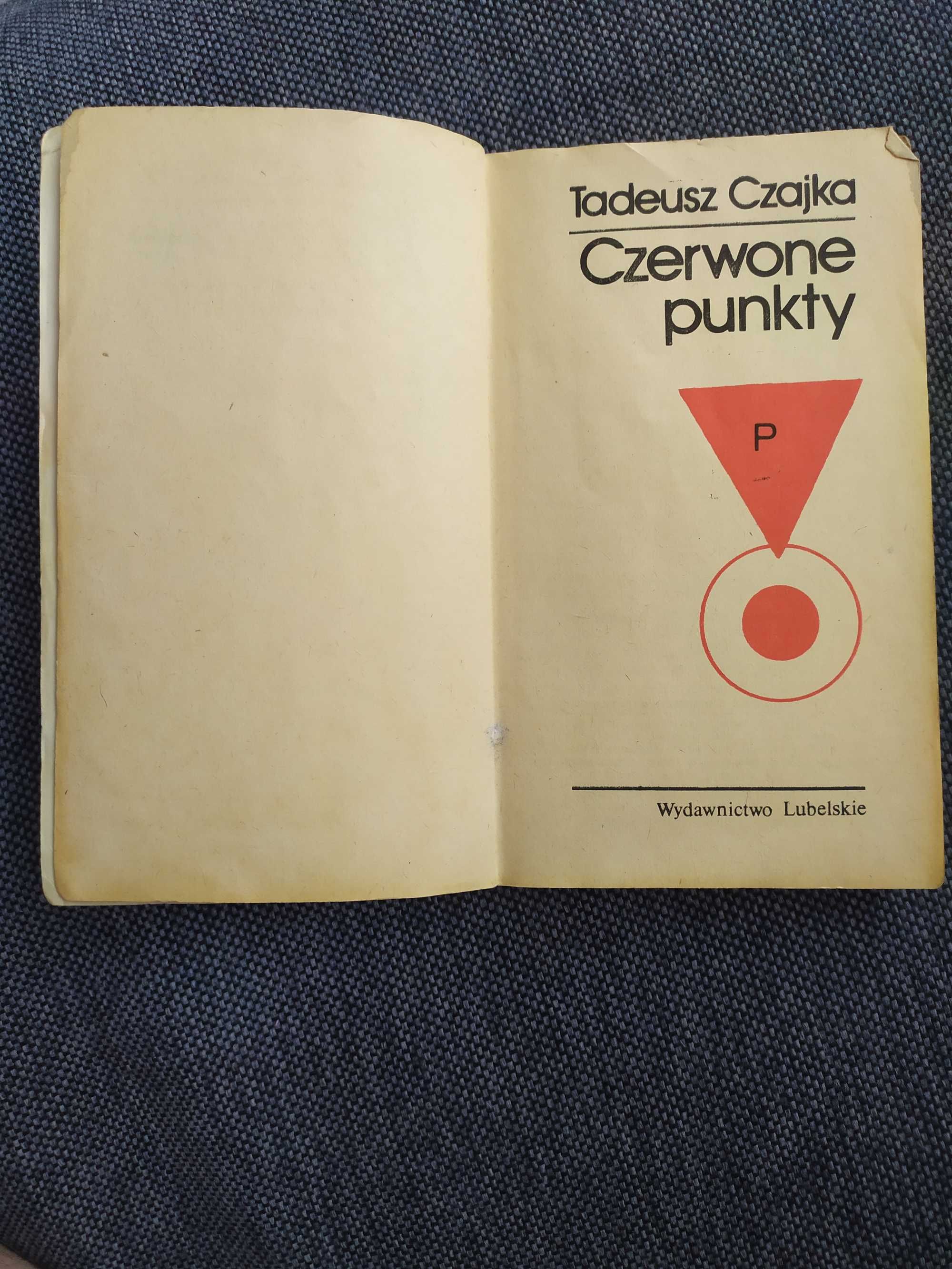 Książka o obozie Majdanek. Czerwone Punkty- Tadeusz Czajka