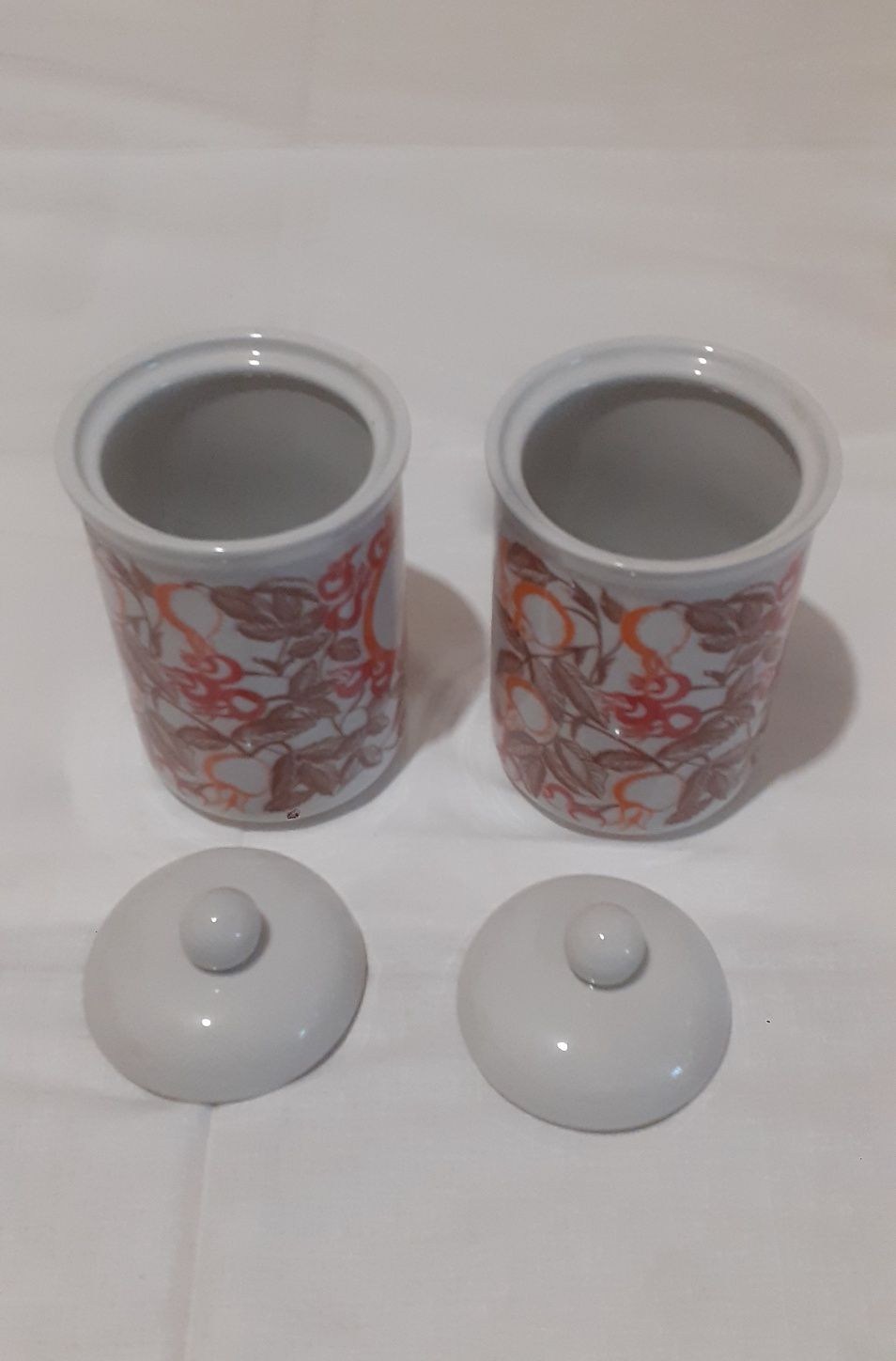 Stare pojemniki porcelanowe kuchenne Bogucice