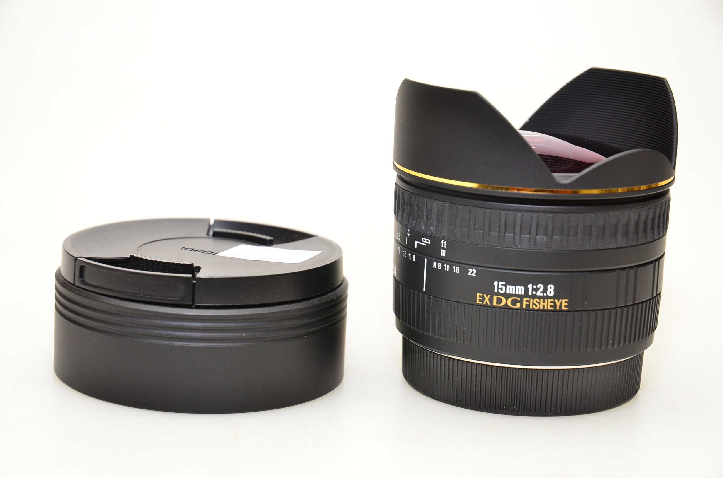 Obiektyw Sigma Canon EF 15mm F2.8 EX DG