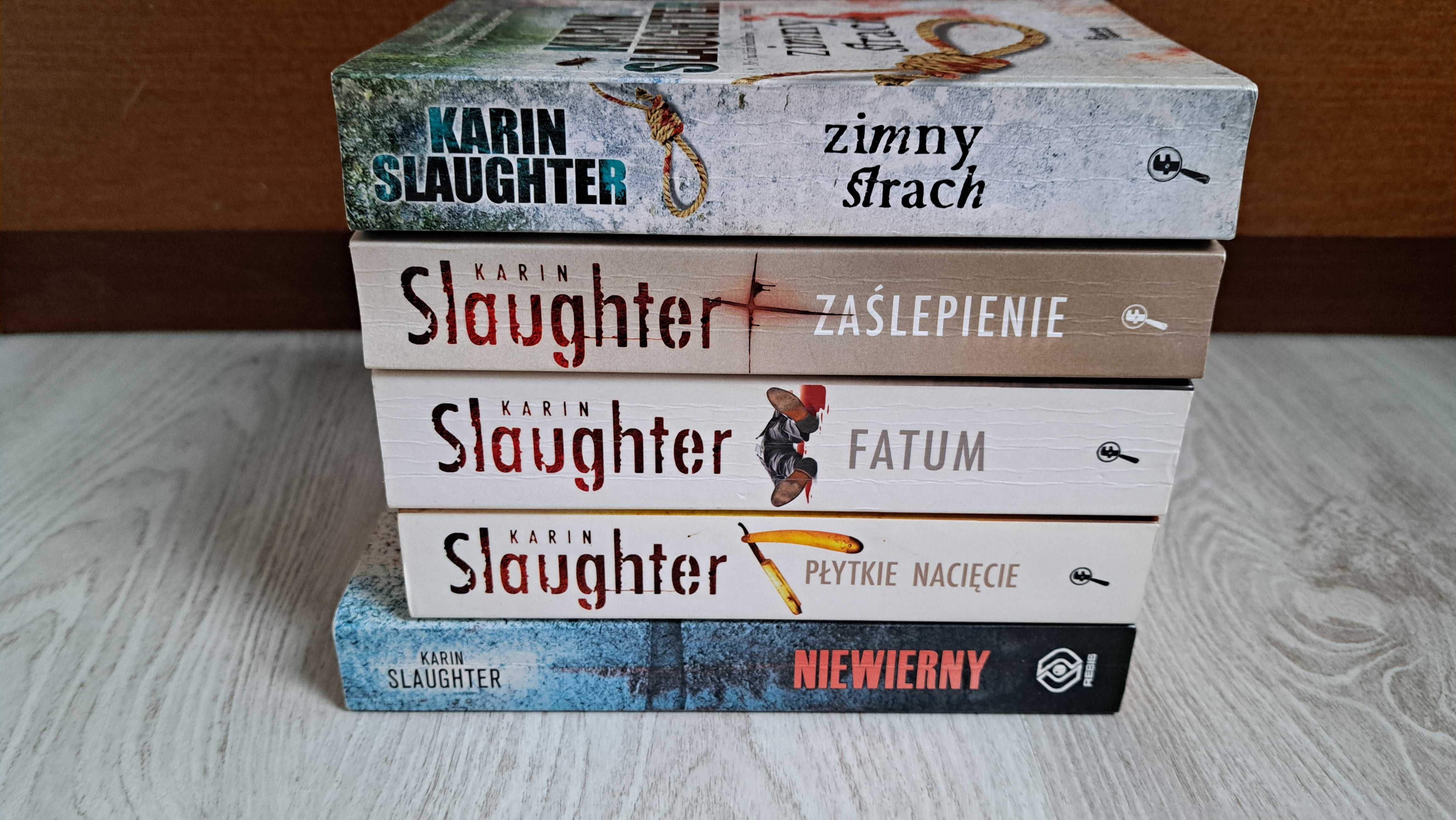 5x Slaughter Zaślepienie Zimny strach Fatum Płytkie nacięcie Niewierny