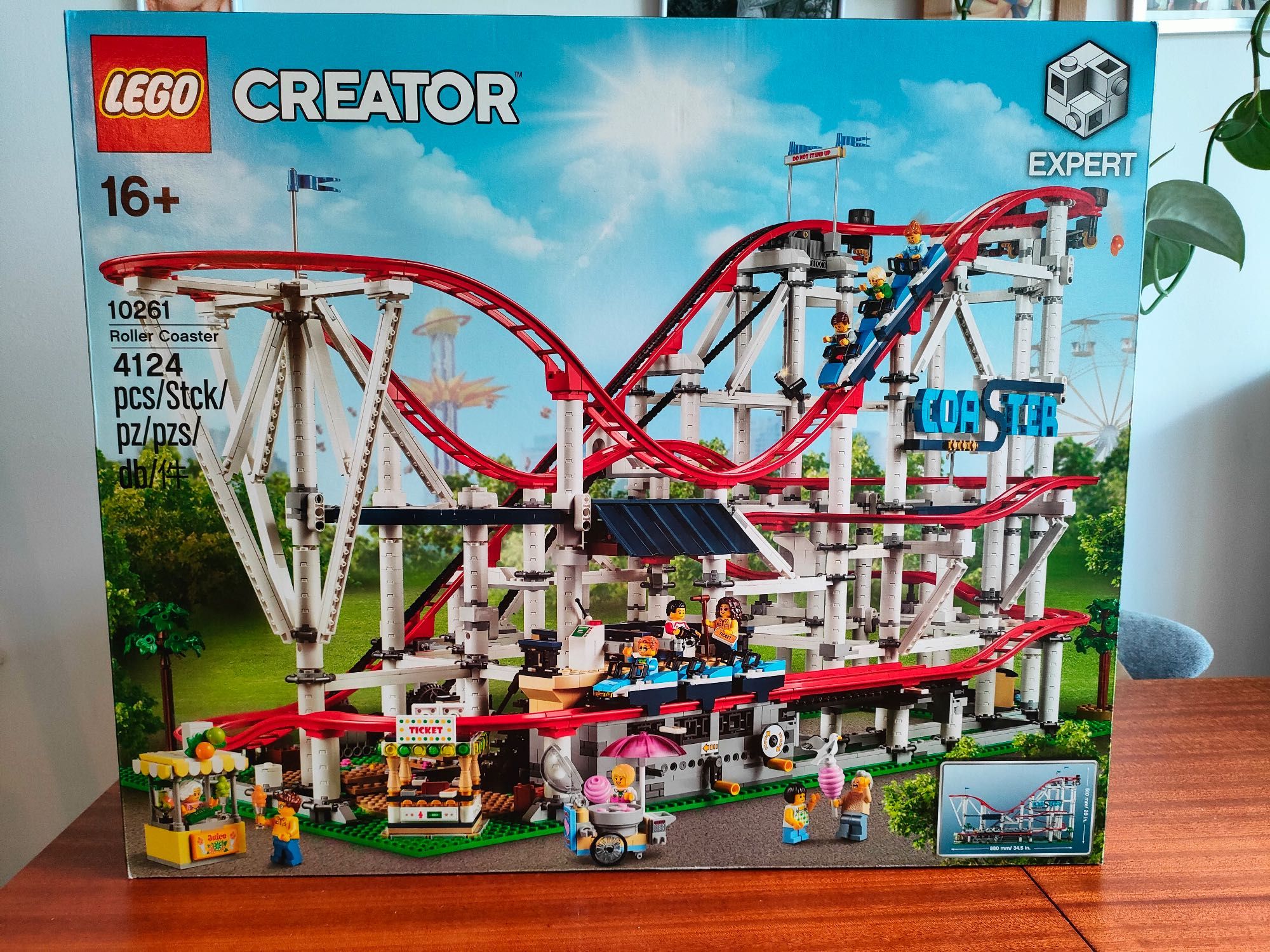 Lego Creator Expert 10261 - Kolejka górska