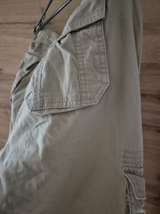 Spodnie Wanabee bojówki beżowe pustynne XXL męskie uniseks