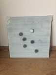 Tablica obraz szklana mangetyczna 40x40 z magnesami