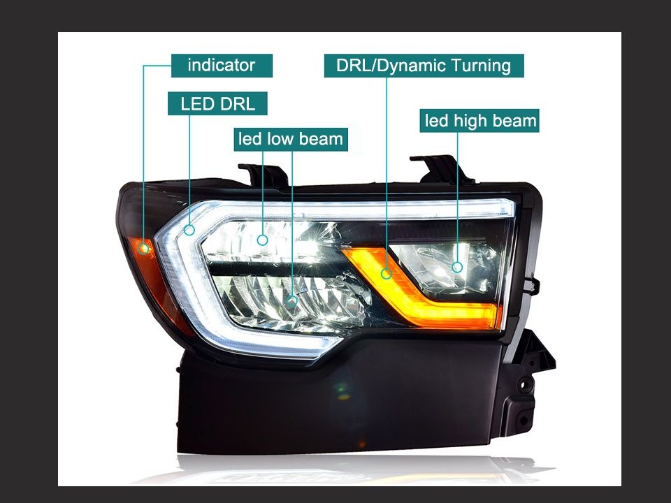 Передні Фари  Toyota Sequoia Tyndra (08/22)