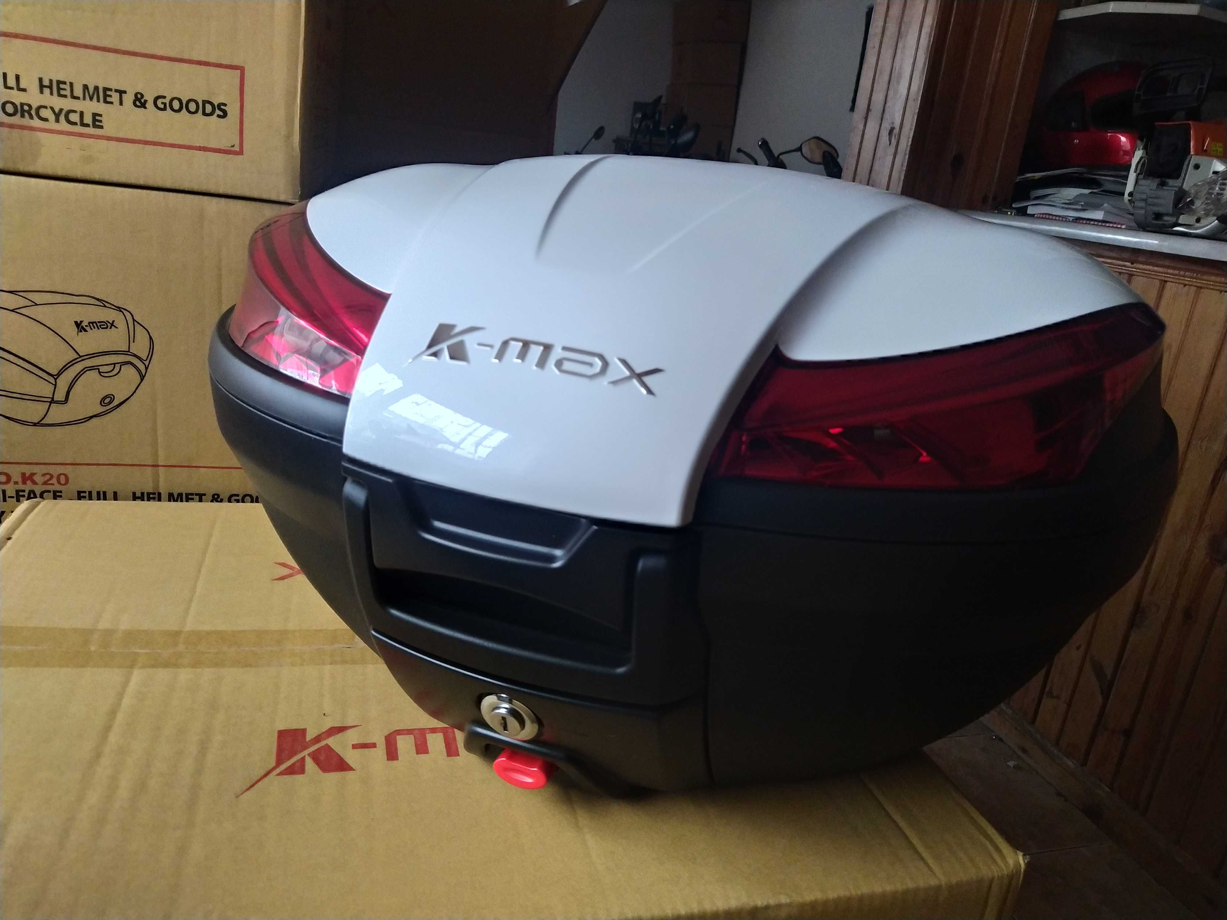 Tanio Kufer K-max 50L lakier na dwa kaski +inne