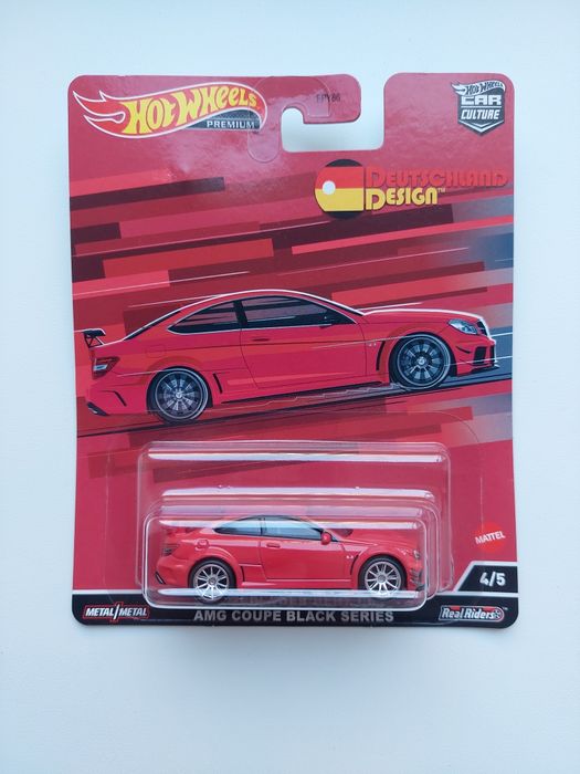 Hot Wheels '12 Mercedes-benz C63 Amg Coupe Black Series