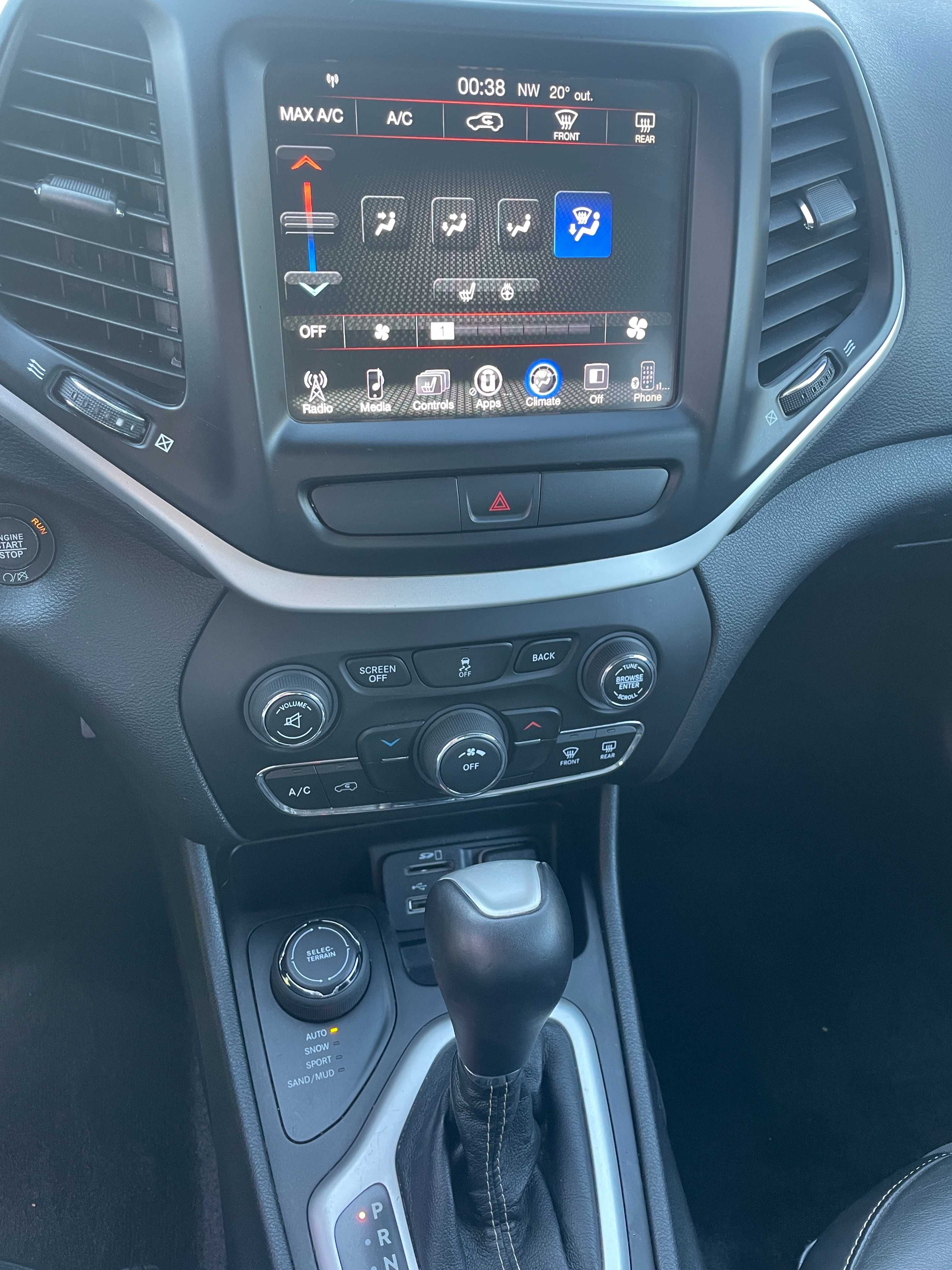Jeep Cherokee KL 2018 2.4 Benzyna 4x4 Bogata wersja , f-ra Vat 23%