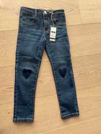 Spodnie jeansy r. 110 Coolclub Smyk , nowe