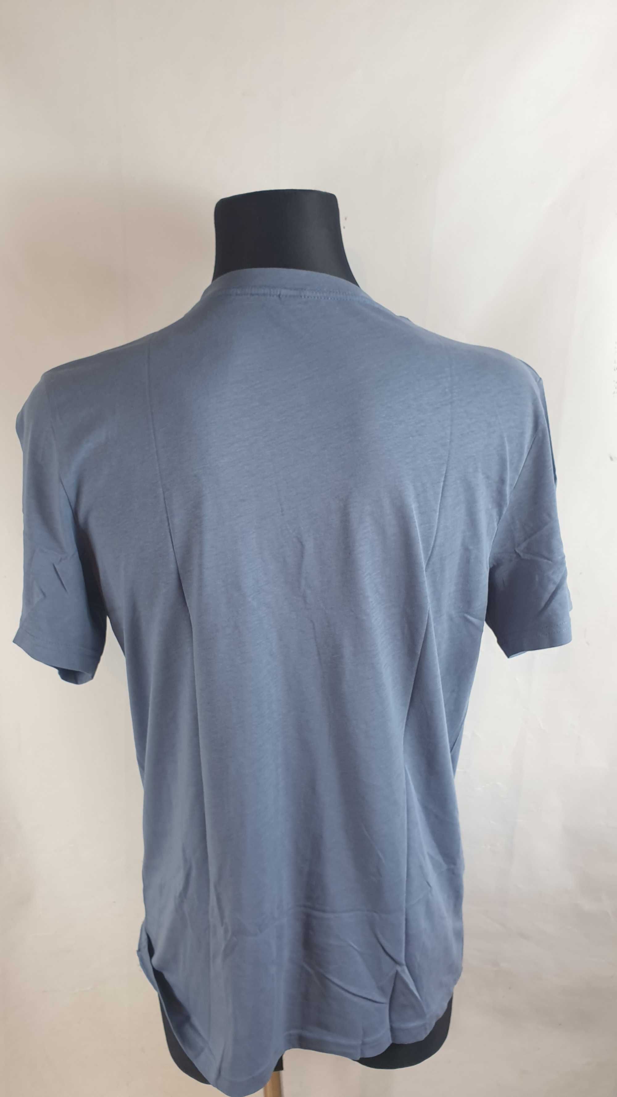 T-shirt męski okrągły dekolt rozmiar M