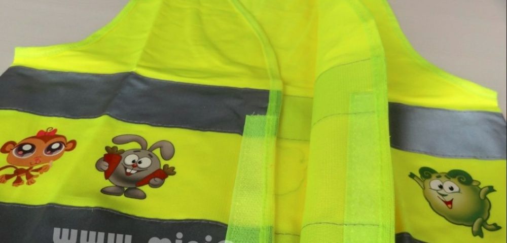 Сигнальний жилет дитячий Сигнальный жилет детский Спецодяг Спецодежда