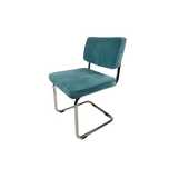 Krzesla Mid-century DUTCH DESIGN turkusowe