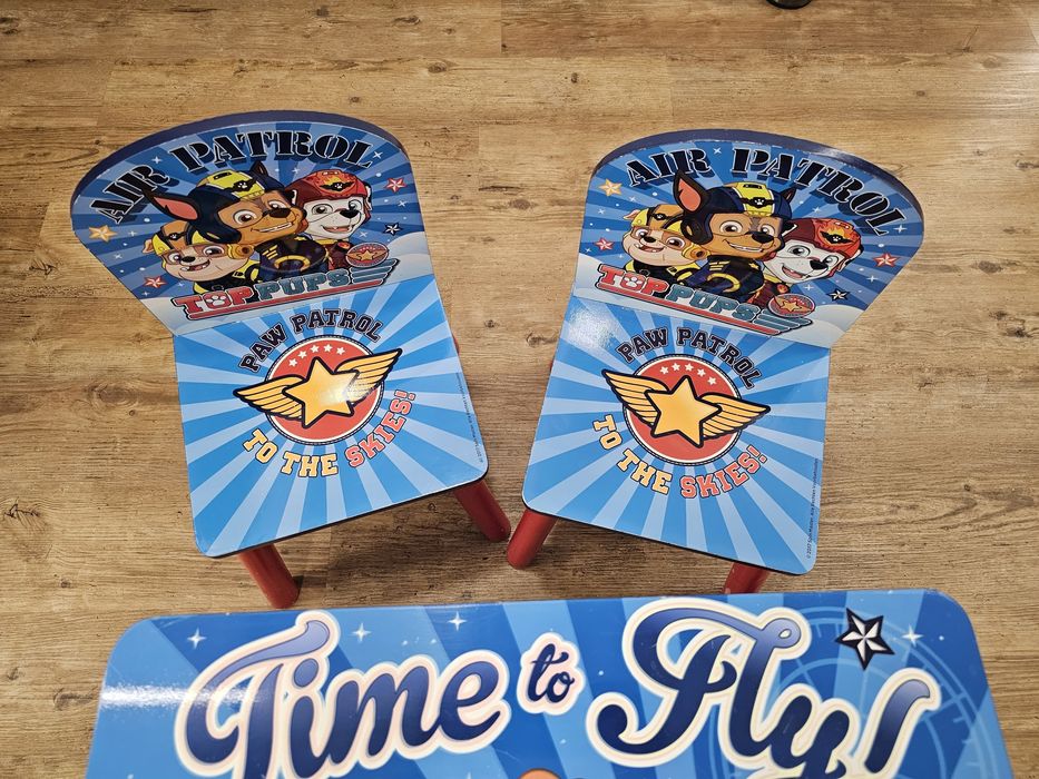 Stolik z krzesłami Psi Patrol