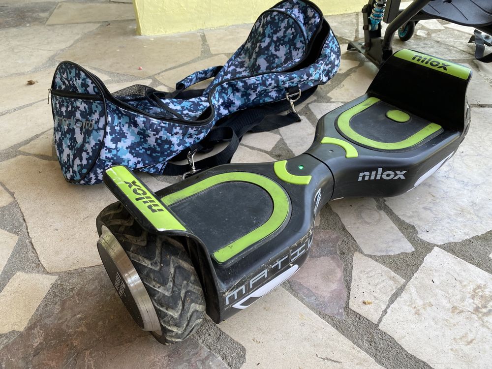 Hoverboard Nilox com bolsa e kart