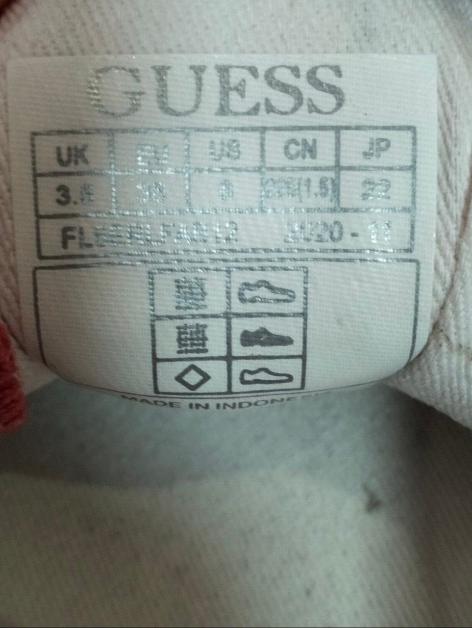 Guess кеды женские