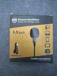 Microfone de lapela PowerDeWise