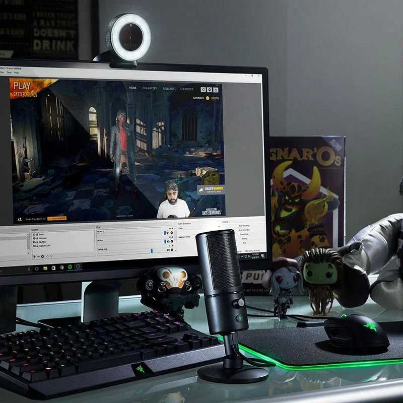 Microfone Condensador Streaming - Razer Seiren X