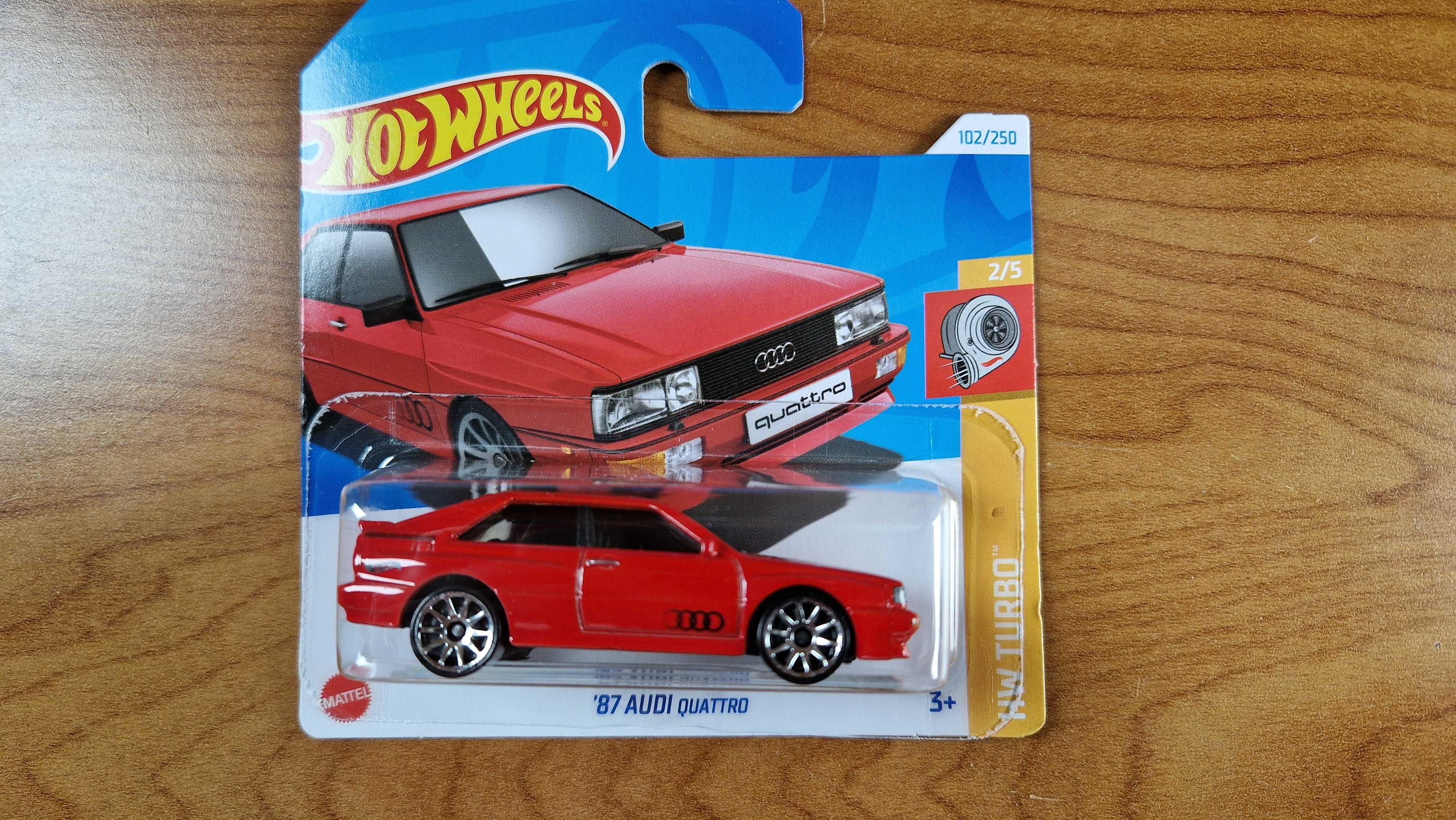 Hot wheels Audi Quattro '87