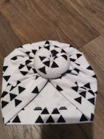 Czapka, turban 3-6mies