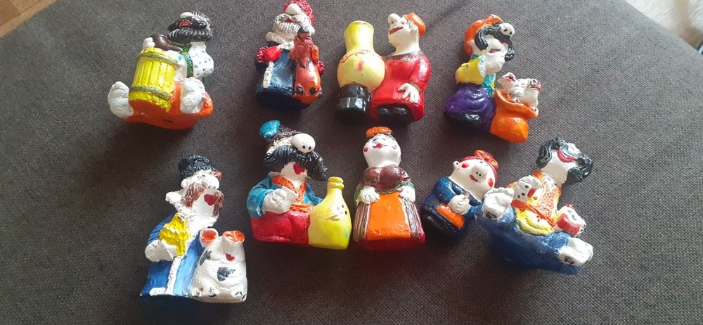 Фигурки-статуэтка козак глина.