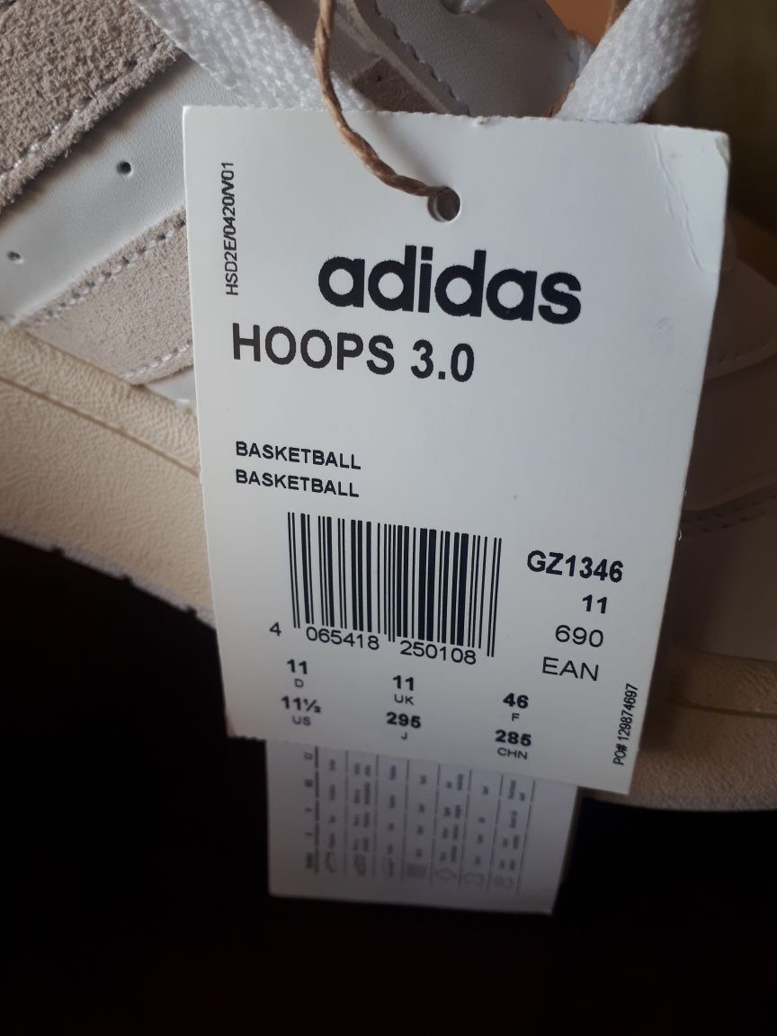 Кроссовки adidas hoops 3.0