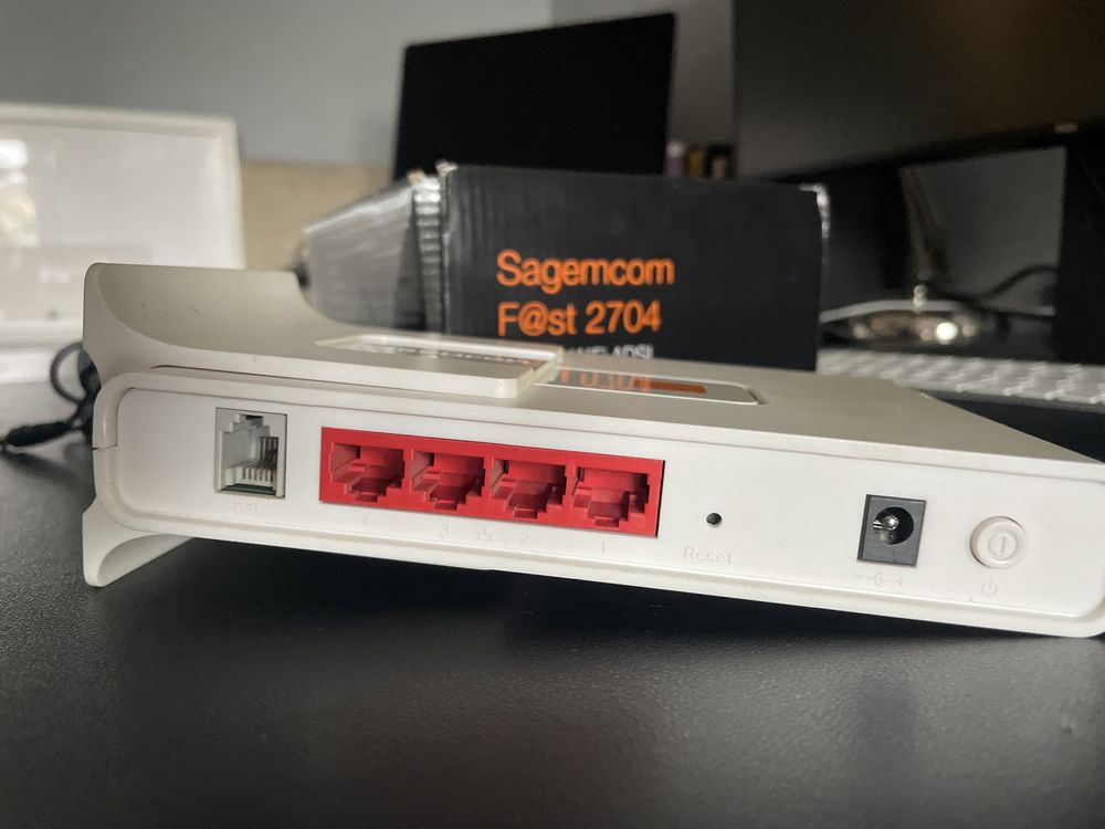 Router SAGECOM fast 2704 ADSL WIFI orange