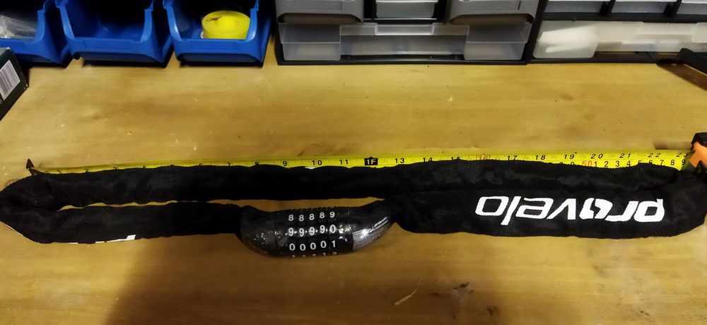 Cadeado para bicicleta e trotinetes