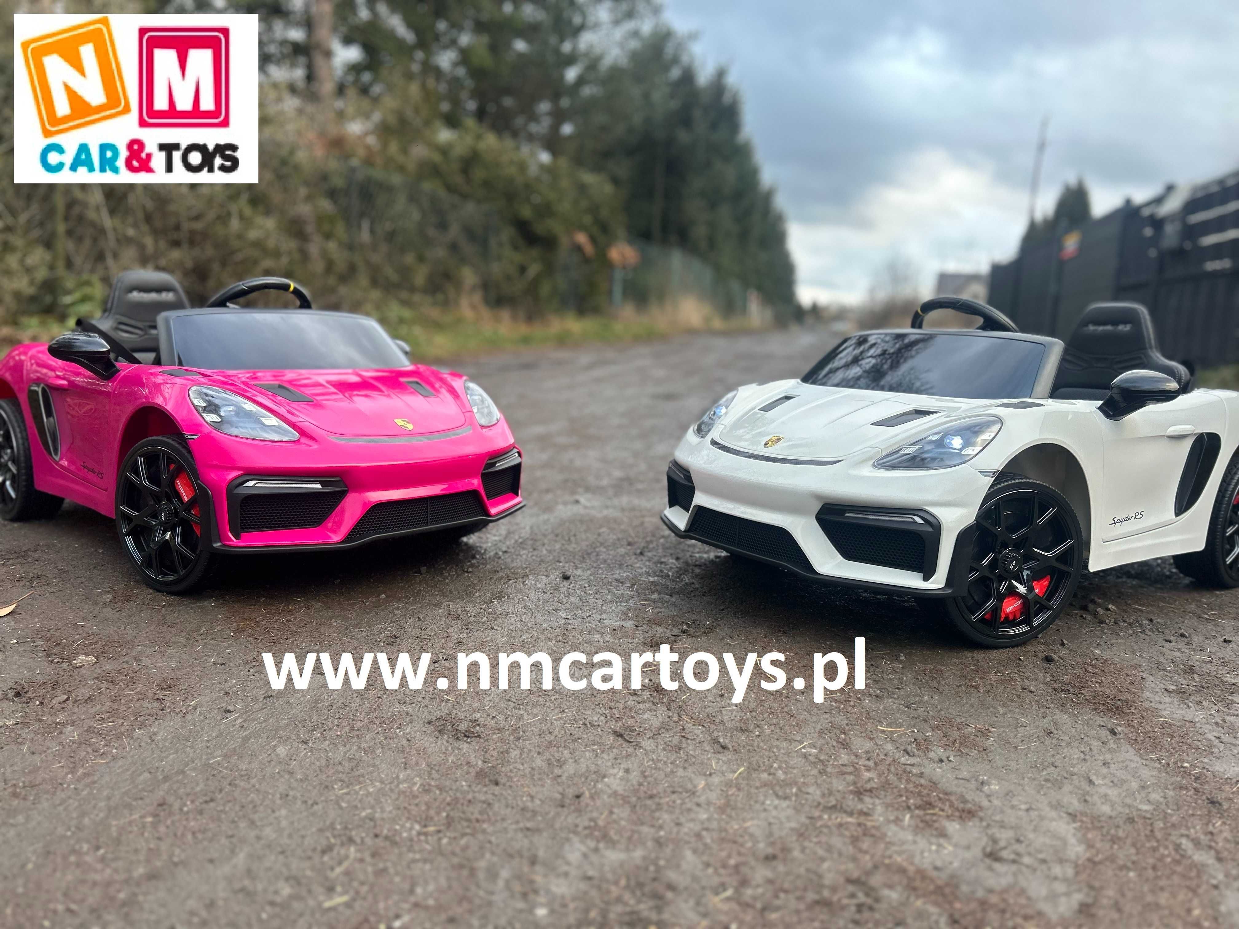 Pojazd na akumulator PORSCHE 718 NOWOŚĆ Auto Samochód Autko dla dzieci