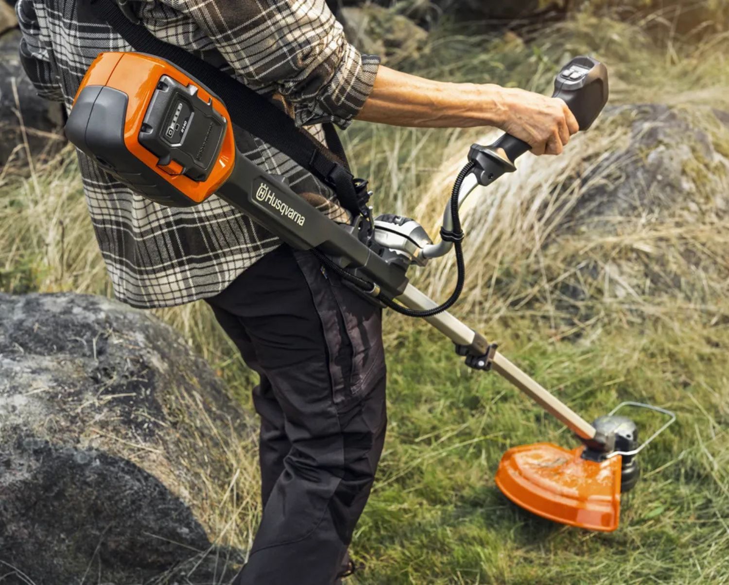 Kosa Wykaszarka Akumulatorowa Husqvarna 220Ir zestaw dwa akumulatory